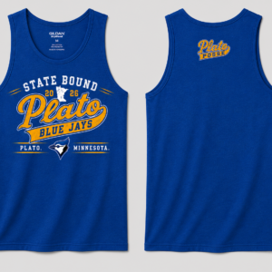 Plato Blue Jays '26 State Bound Tank Top